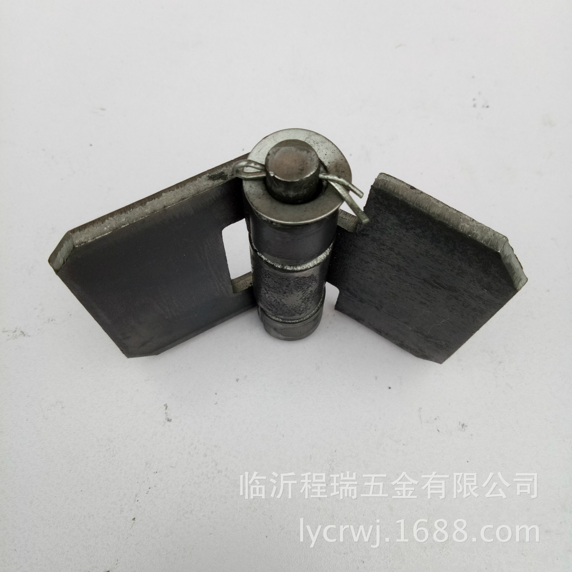 生產 7雙面合頁 焊接防盜門合頁 直角合頁 焊接大號鉸鏈 重型合頁示例圖6
