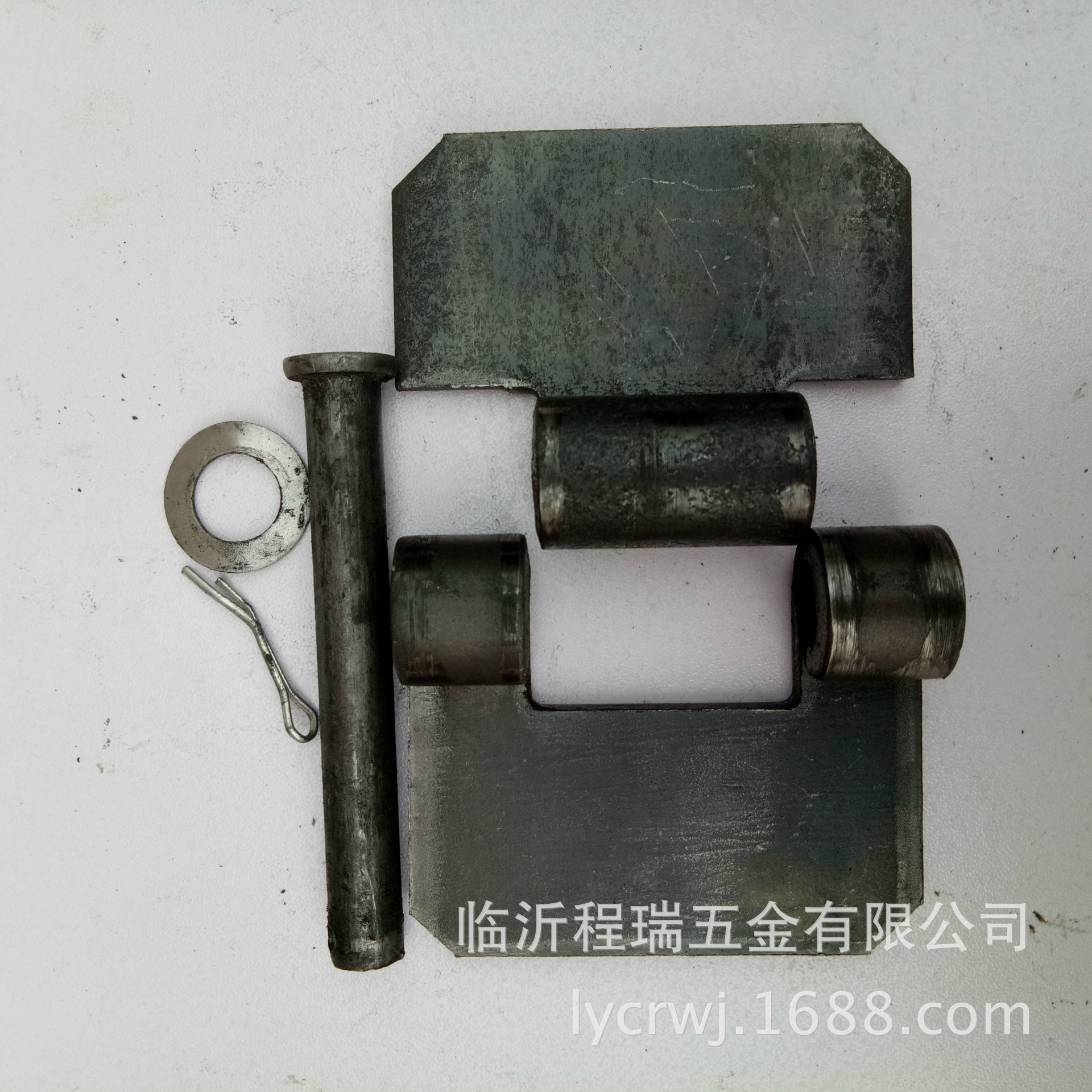 生產 7雙面合頁 焊接防盜門合頁 直角合頁 焊接大號鉸鏈 重型合頁示例圖7