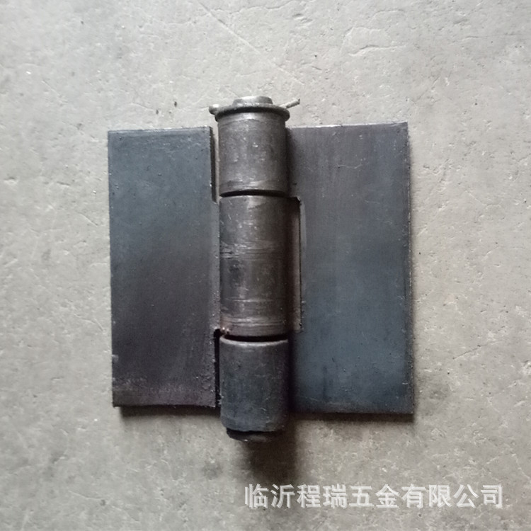 4寸加厚焊接合頁 汽車鉸鏈 鐵門合頁 特大直角合頁 廠家直銷示例圖4