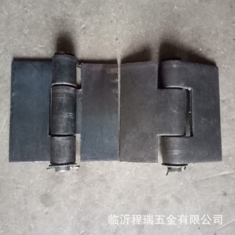4寸加厚焊接合頁 汽車鉸鏈 鐵門合頁 特大直角合頁 廠家直銷示例圖3