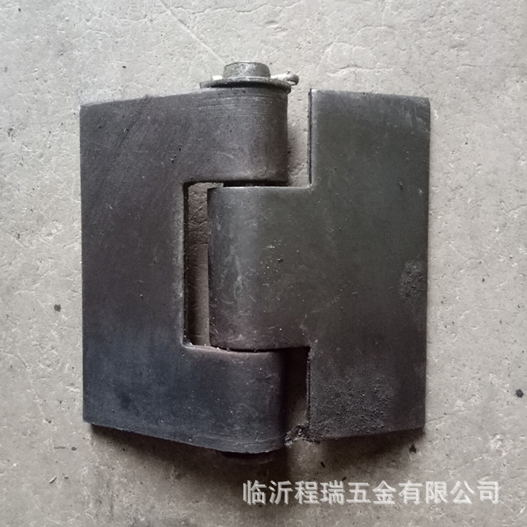4寸加厚焊接合頁 汽車鉸鏈 鐵門合頁 特大直角合頁 廠家直銷示例圖6