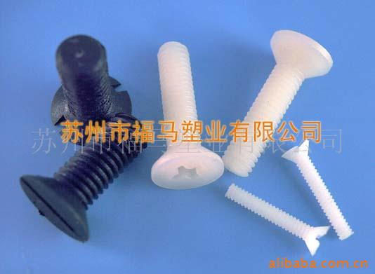 供應各種規格PVC 塑料螺栓 螺絲 緊固件示例圖10