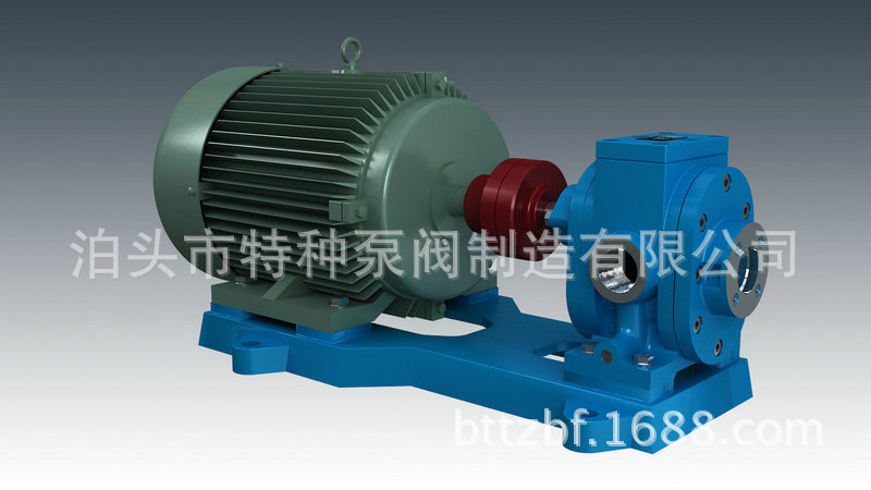 加工定制ZYB-2.1/3.5B高壓可調(diào)式渣油泵 電動(dòng)高壓齒輪式渣油泵示例圖4