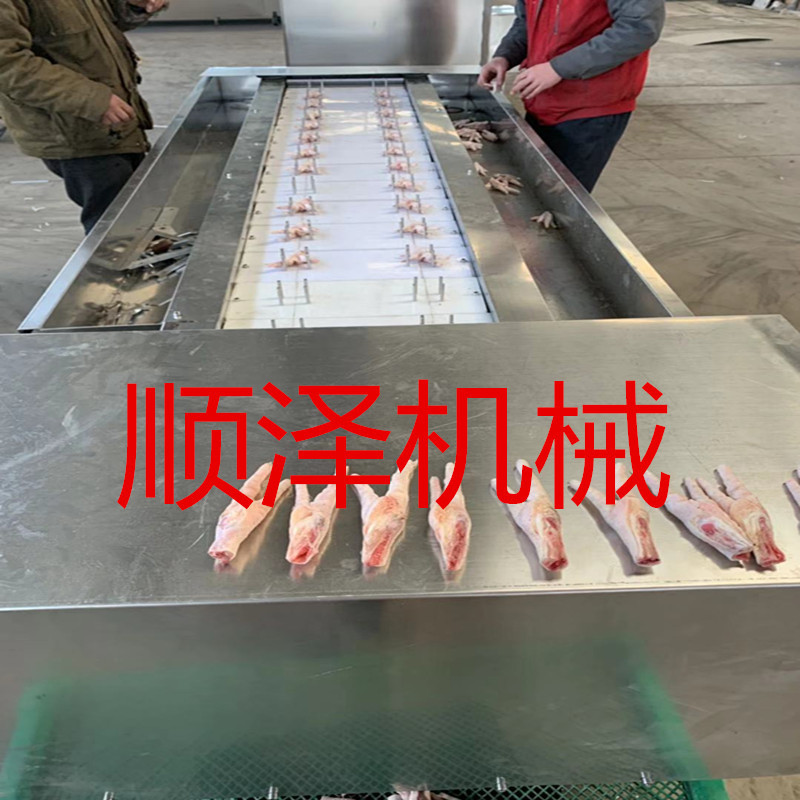 廠家熱銷鳳爪劈半機 鳳爪切割機 鳳爪切割設備示例圖8