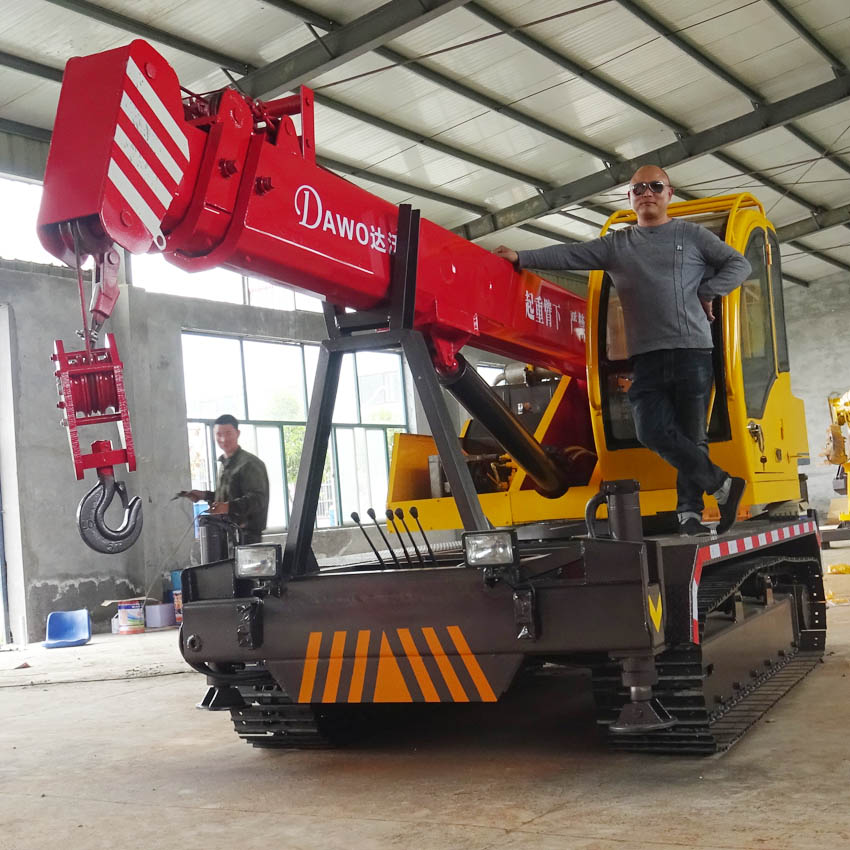小型履帶式起重機 鋼制履帶吊車 廠家直銷 5噸履帶吊車示例圖2