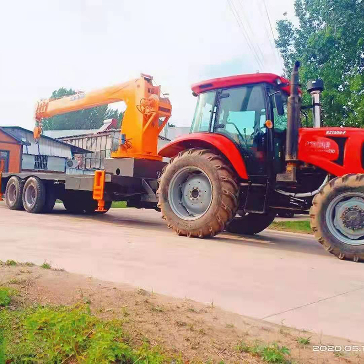 拖拉機隨車吊帶抱磚機 拖拉機隨車吊 翔云 拖拉機隨車起重機 起重運輸設備