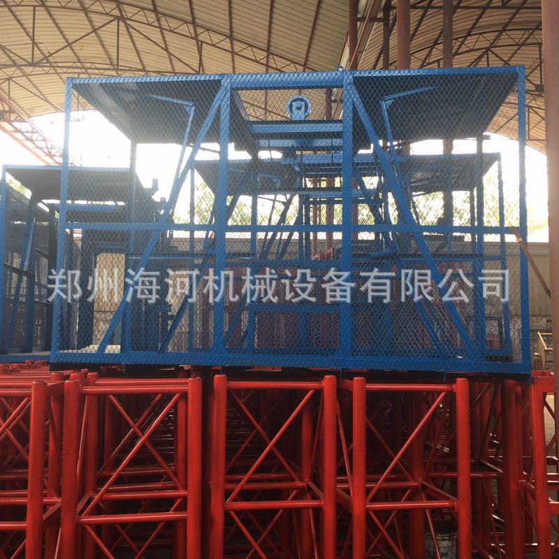 供應(yīng)單柱雙籠施工升降機(jī) 單柱單籠施工物料升降機(jī) 建筑提升機(jī)廠家示例圖7