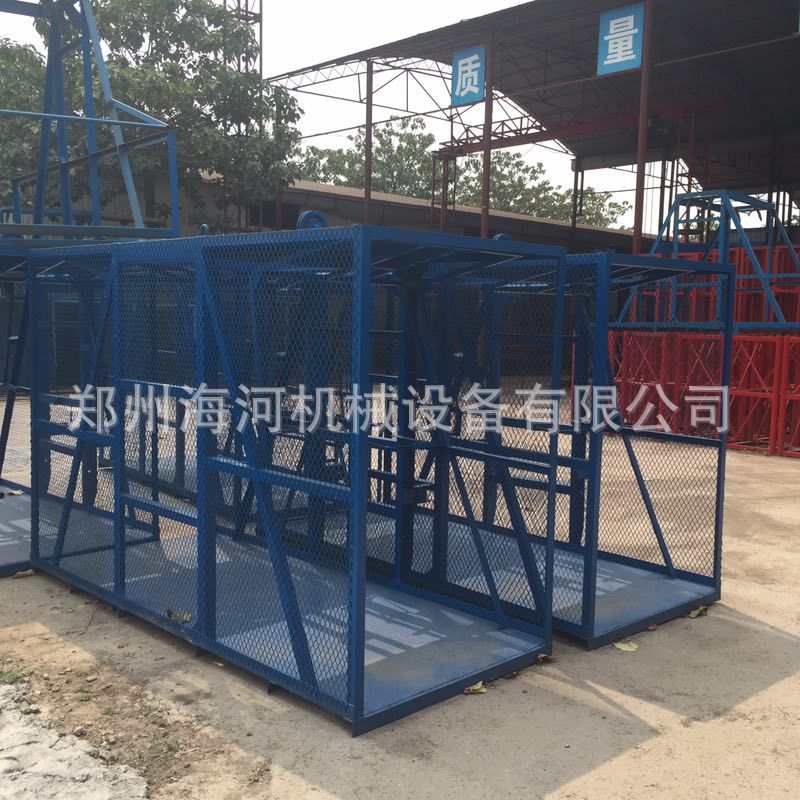 供應(yīng)單柱雙籠施工升降機(jī) 單柱單籠施工物料升降機(jī) 建筑提升機(jī)廠家示例圖8