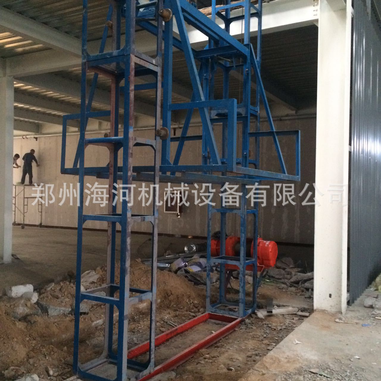【2018】垂直高層建筑施工升降機(jī) 建筑工地用龍門吊物料提升機(jī)示例圖14