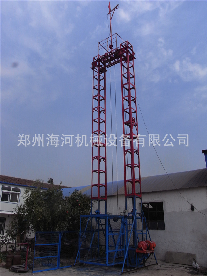 【2018】垂直高層建筑施工升降機(jī) 建筑工地用龍門吊物料提升機(jī)示例圖4