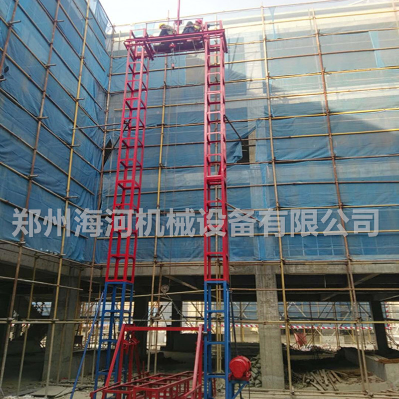 【2018】垂直高層建筑施工升降機(jī) 建筑工地用龍門吊物料提升機(jī)示例圖3