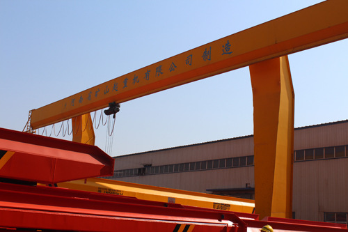 銷售10t/S18-35m L型吊鉤門式單梁龍門起重機10噸 全國直銷龍門示例圖8