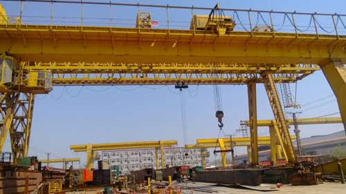 銷售10t/S18-35m L型吊鉤門式單梁龍門起重機10噸 全國直銷龍門示例圖7