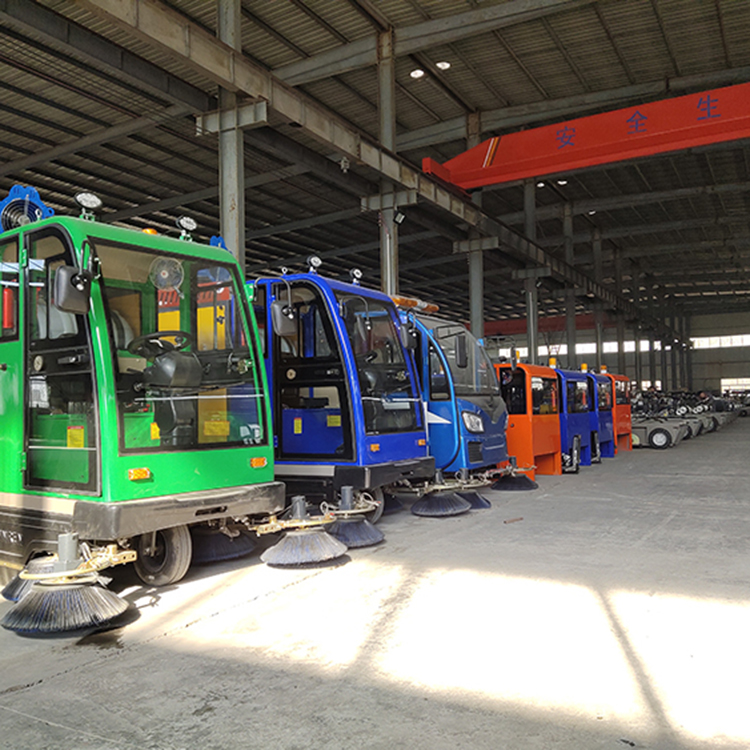 小區(qū)物業(yè)電動掃路車 倉庫物業(yè)環(huán)衛(wèi)清掃車 潤美 新款公路電動掃路車 定制廠家