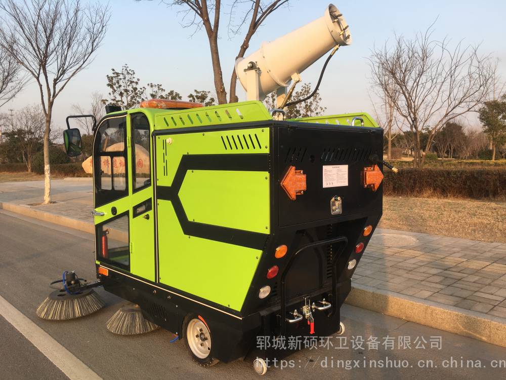 物業車庫商場清洗噴霧清掃車環衛全自動駕駛式景區商場多功能清掃車電動清掃車價格