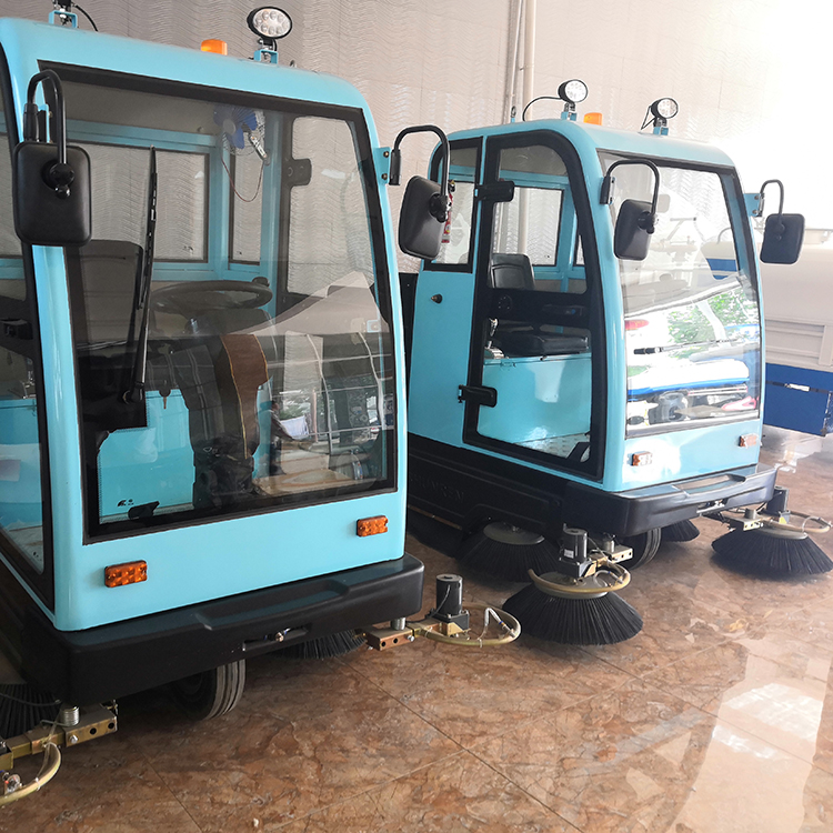 電動清掃車 電動清掃車可定帶自動噴灑 帝宏 物流園電動掃地車 可加工定制