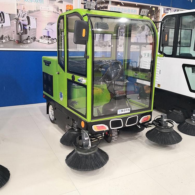 電動清掃車 自銷全封閉式駕駛式掃地車 帝宏 全封閉帶門清掃車 價格實惠