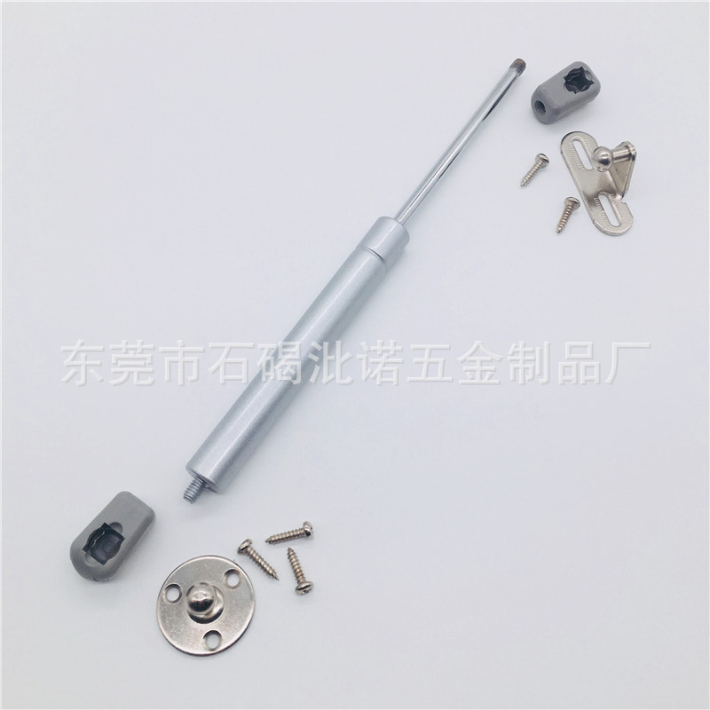 氣壓膠頭櫥柜上翻門液壓桿支撐桿 床用彈簧吊柜門撐榻榻米頂桿示例圖2