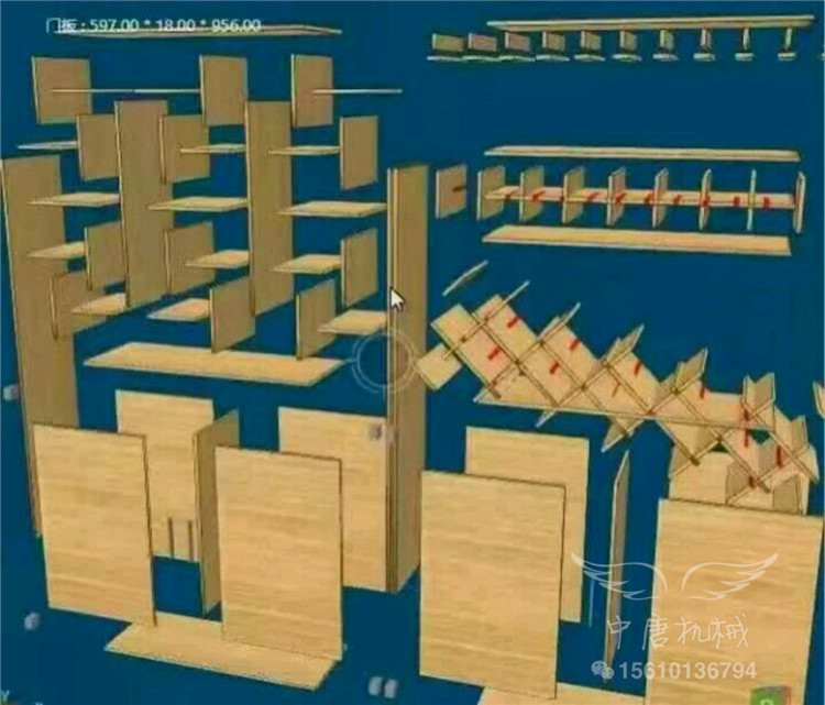 板式家具生產線設備 移門柜門櫥柜板式家具開料機示例圖11