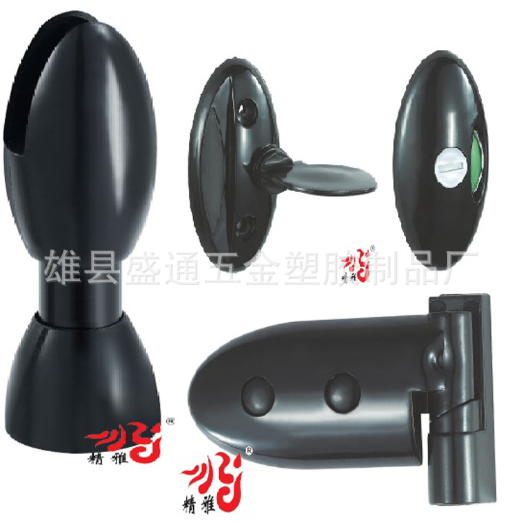 精雅衛生間隔斷五金配件廁所隔斷用合頁鉸鏈成品隔斷配件示例圖10