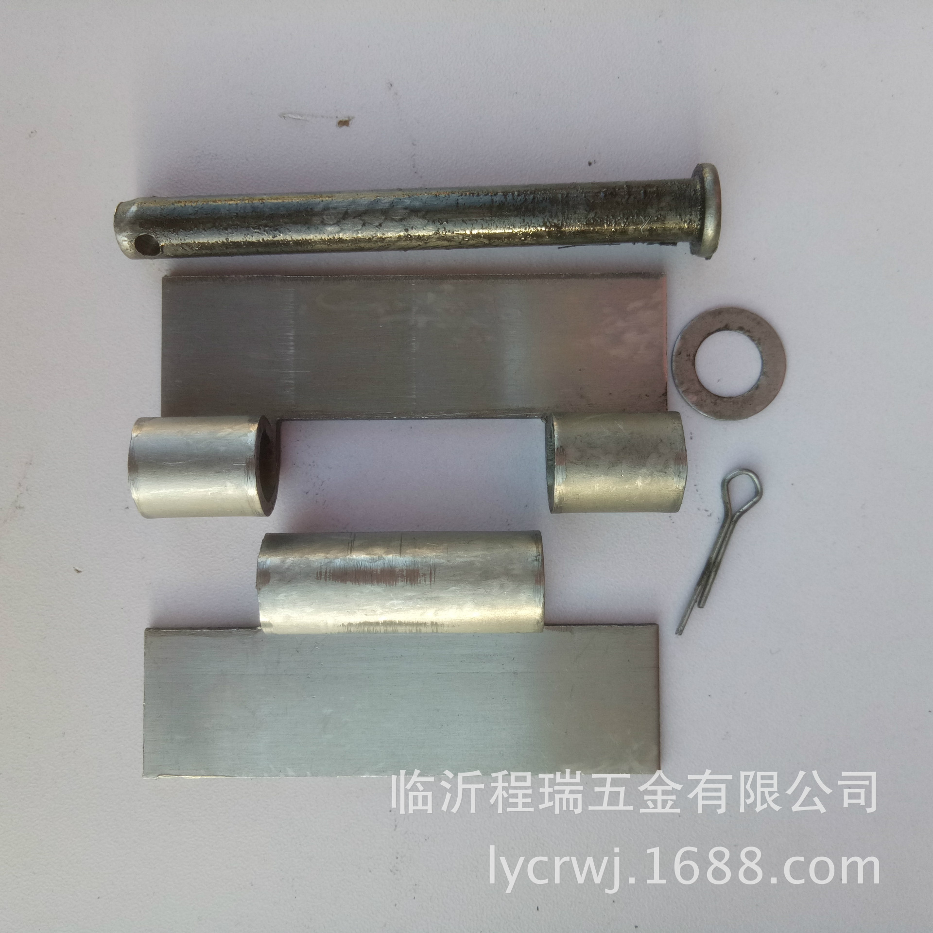 熱銷 80大三節(jié) 加寬焊接合頁 無孔耐用長(zhǎng)排合頁 大型車廂門鉸鏈?zhǔn)纠龍D6