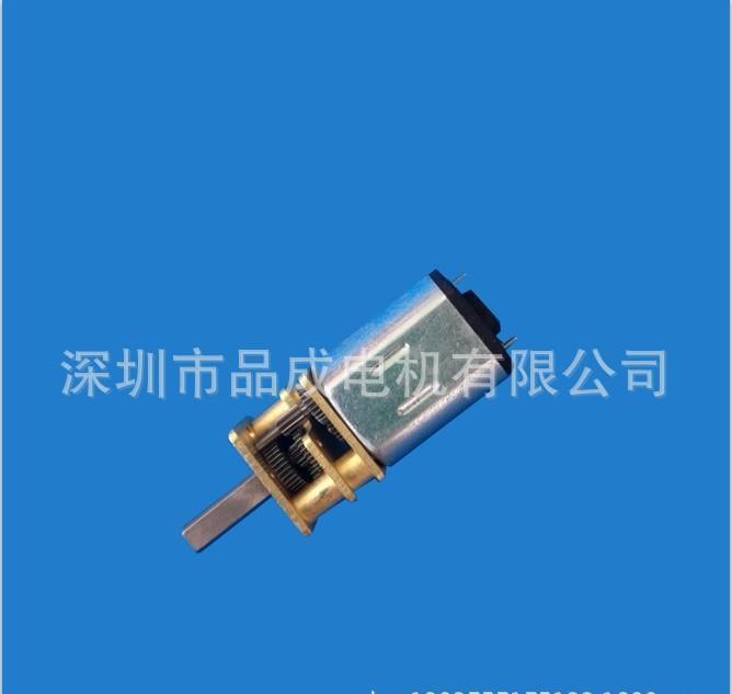 N20齒輪減速電機 小型減速馬達 DC12V微型直流減速門鎖電機示例圖6