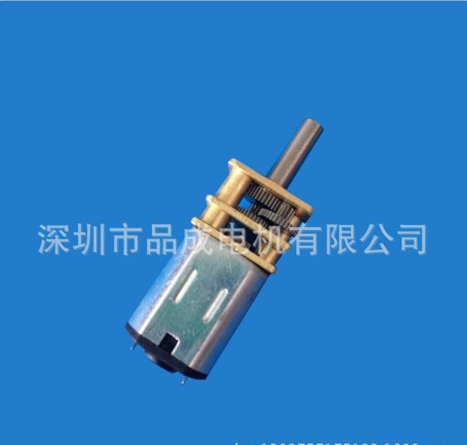 N20齒輪減速電機 小型減速馬達 DC12V微型直流減速門鎖電機示例圖8