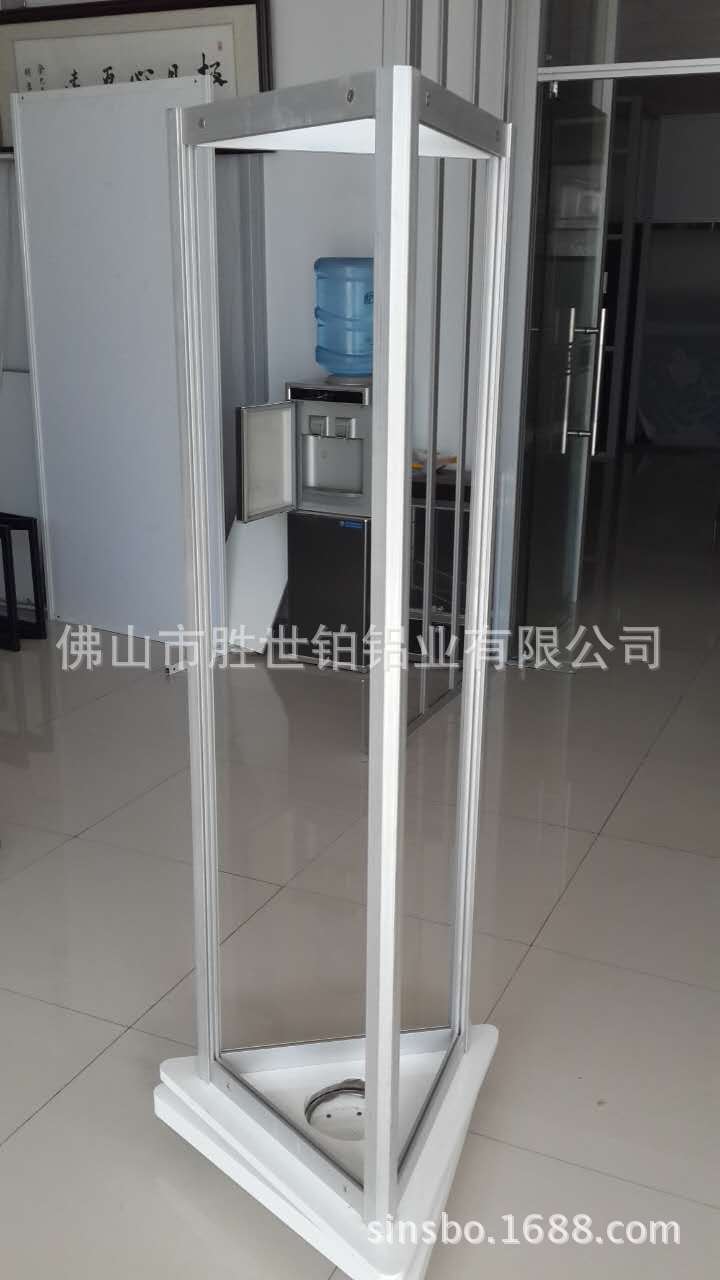 工廠直銷門窗配件展示架 三角型旋轉(zhuǎn)展架 門鎖展拆裝式活動展架示例圖8