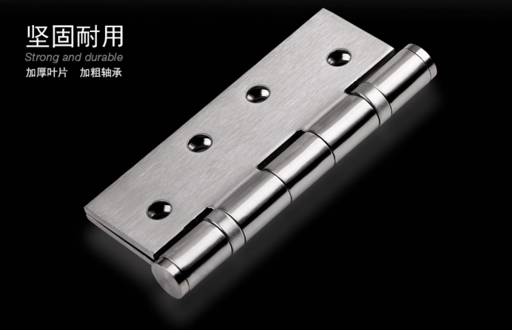德國(guó)海福樂(lè)五金不銹鋼拉絲門合頁(yè)4*3*3尺寸 926.97.020示例圖3