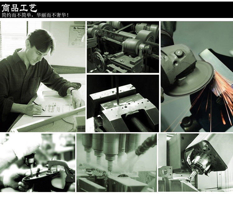 現代簡約磨砂暗扣拉手 家具五金鋅鋁合金拉手 櫥柜抽屜柜門把手示例圖9