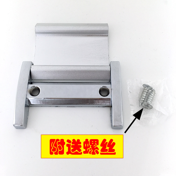 現代簡約磨砂暗扣拉手 家具五金鋅鋁合金拉手 櫥柜抽屜柜門把手示例圖4