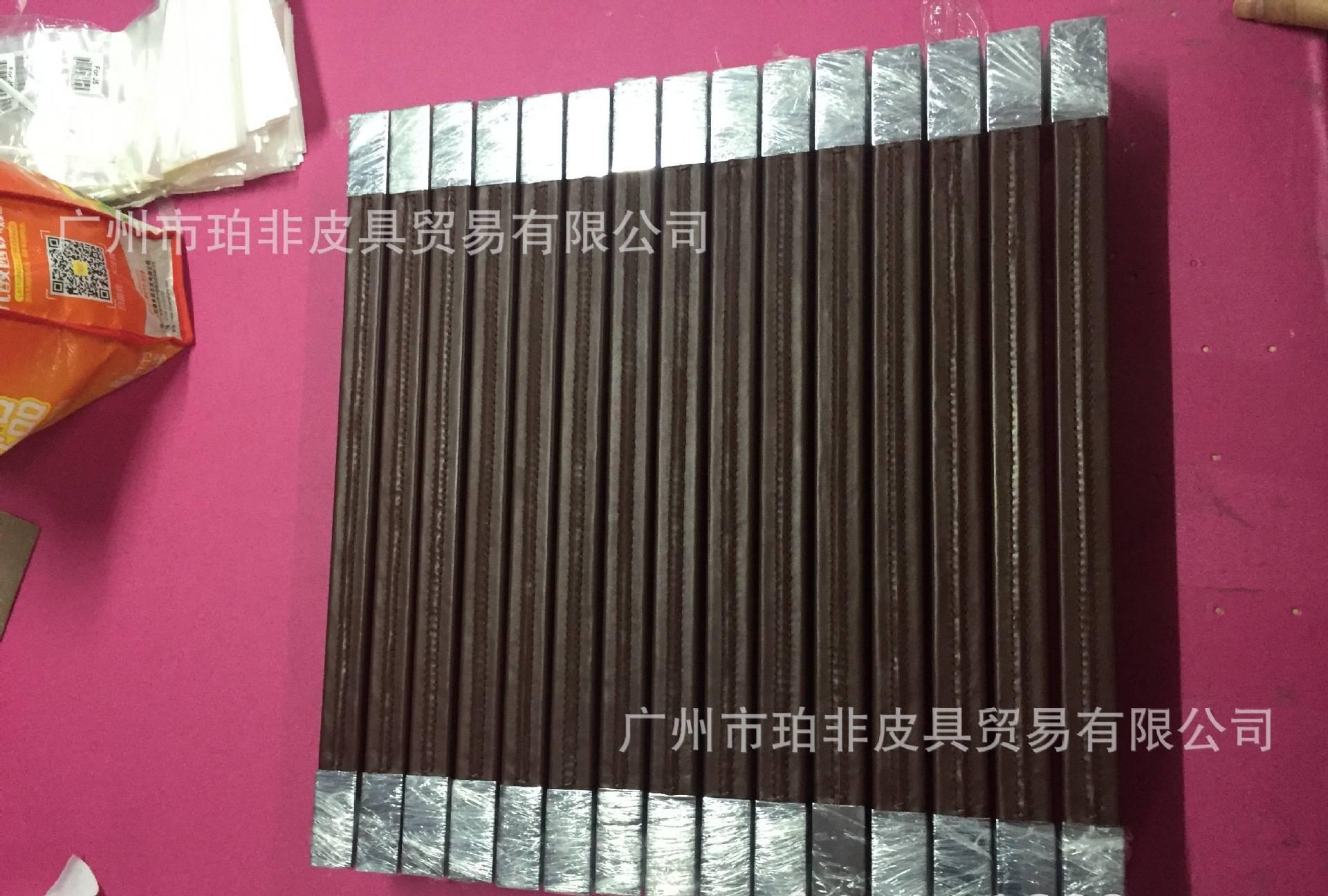 獨家裝工程櫥柜真皮金屬手把 手縫手把廠家定制 抽屜 門窗皮拉手示例圖14