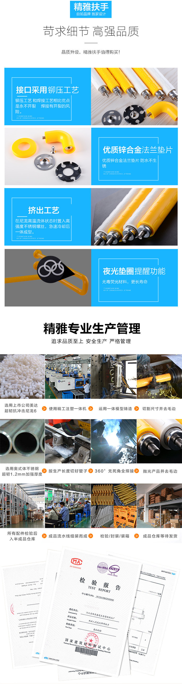 精雅產地貨源老年人洗手臺輔助拉手  現貨浴室衛浴扶手養老院示例圖3