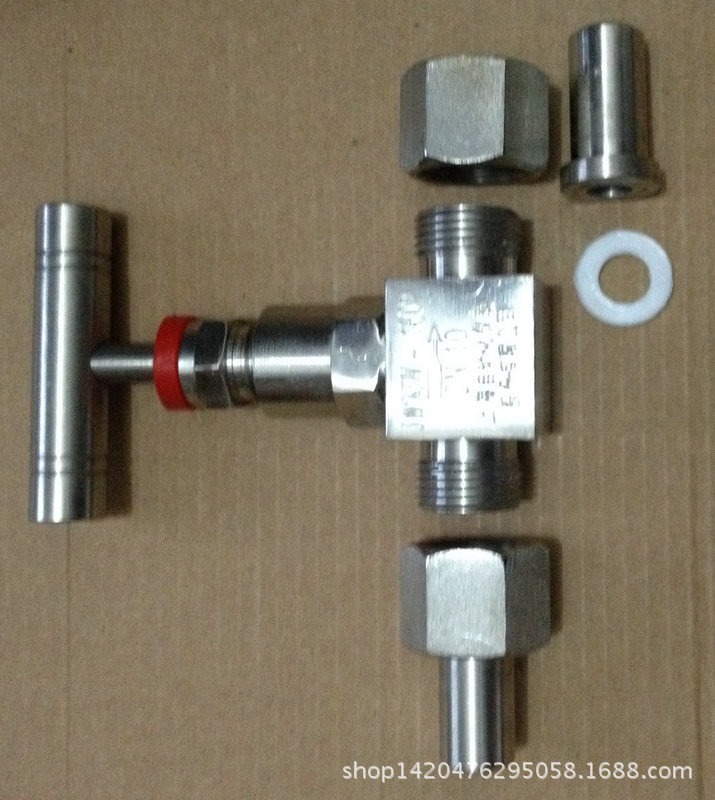 上儀4廠 上海儀表四廠不銹鋼壓力表 截止閥 J23W-16C J41W-10C示例圖31