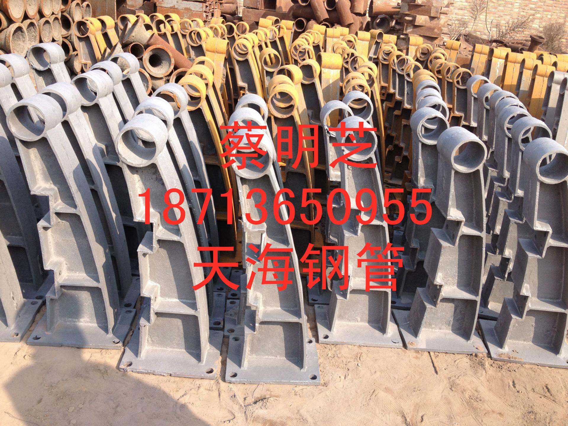 天通自產自銷 鑄鐵矩形泄水管 鑄鐵排水管 橋梁泄水管 公路排水管示例圖8
