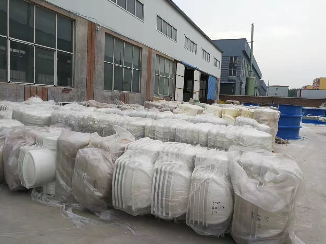 DN100/DN200DN50/DN80玻璃鋼閥門保溫罩殼 截止閥保溫殼示例圖1