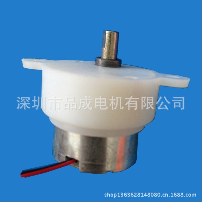 深圳電機廠家 JS300微型減速鐳射燈電機 齒輪箱魔球燈電機小馬達示例圖2