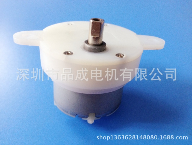 JS30、40、50直流減速電機 微型電動機 玩具馬達 齒輪箱慢速電機示例圖10