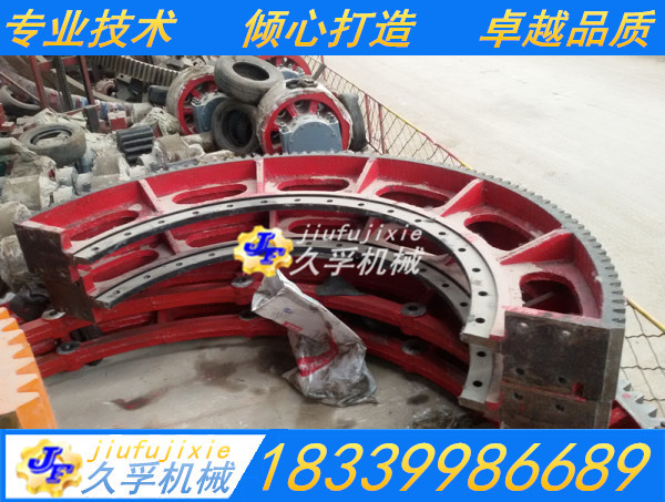 精密加工各種直齒 斜齒 大型蝸桿渦輪 直徑5米立車球磨機(jī)大小齒輪示例圖4