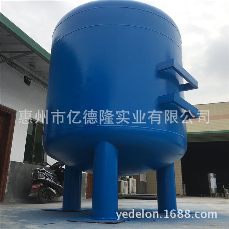 304不銹鋼機械罐 石英砂 活性炭多介子過濾罐材質 外部管路蝶閥示例圖19