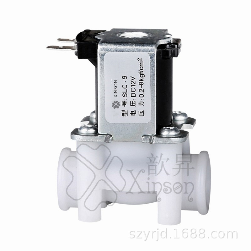 深圳歆昇XINSON批發電磁閥 PP-SLC-2家用飲水機電磁閥（快接式）示例圖5