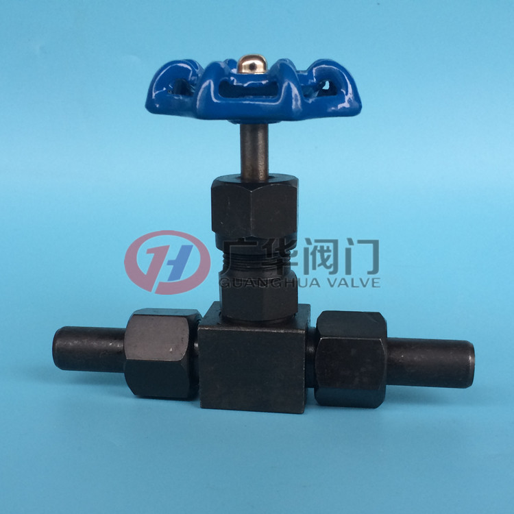 碳鋼外螺紋針型閥帶螺母接管焊接式截止閥J23H-160C手動(dòng)取樣閥門(mén)示例圖6