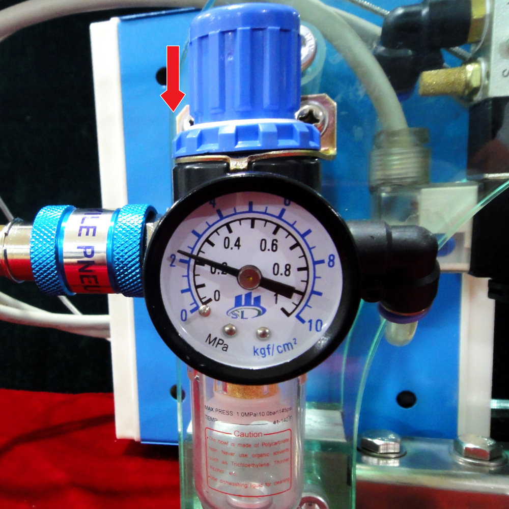 出售咖啡閥排氣裝封裝機 半自動腳踏式單向排氣閥壓閥機JP1示例圖3
