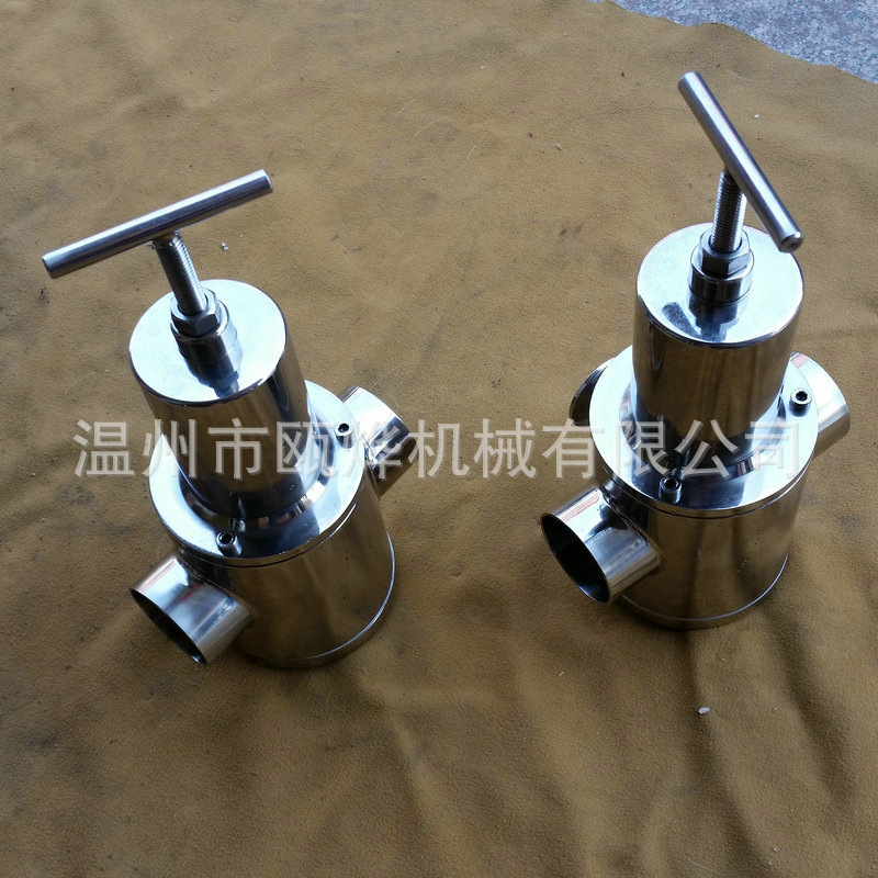 可調節焊接減壓閥 不銹鋼空氣蒸汽水減壓閥 316L衛生級焊接安全閥示例圖93