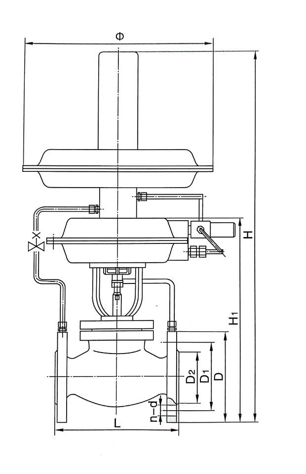 ZZYP-16  帶指揮器自力式壓力調節閥 氮封閥 微壓調節閥廠家示例圖8