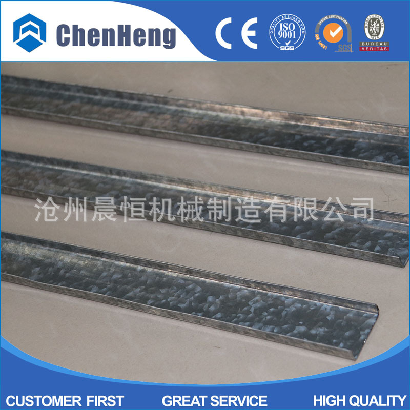 廠家供應(yīng)集成吊頂88/98高速三角龍骨機 鋁邊條設(shè)備 隔斷龍骨機示例圖21