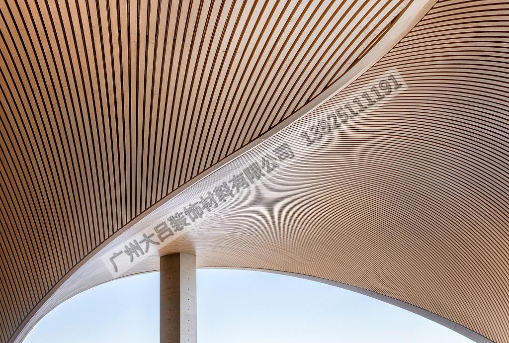綠色環保聚脂沖孔鋁單板 氟碳噴涂鋁幕墻保定 集成吊頂 吊頂材料示例圖4