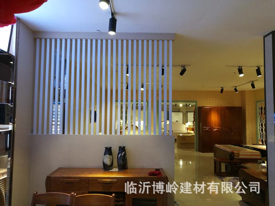 博嶺生態(tài)木100*200方木 方通吊頂假梁 立柱隔斷 生態(tài)木方通示例圖8