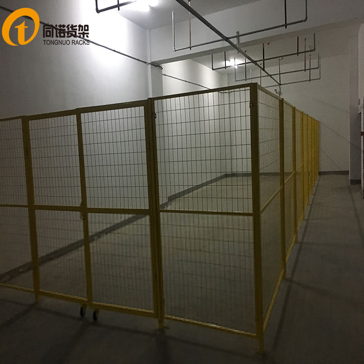 南京倉庫隔離網同諾貨架廠家供應  南京庫房隔離網，南京倉庫金屬網片示例圖13