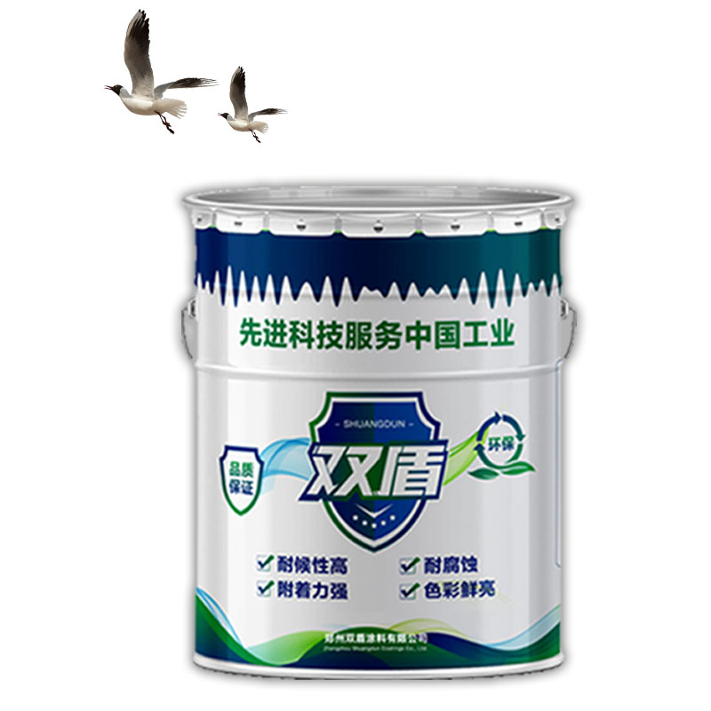 廣東東莞鐵紅防銹底漆  雙盾牌X53-30化聚鐵紅防銹漆  鋼結構防銹漆廠家批發